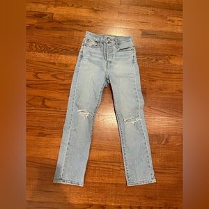 Levi’s wedgie fit jeans